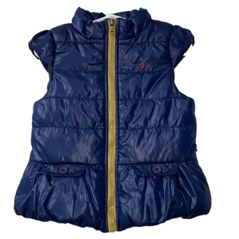 Nautica Navy Blue Toddler Vest(Size 24M)